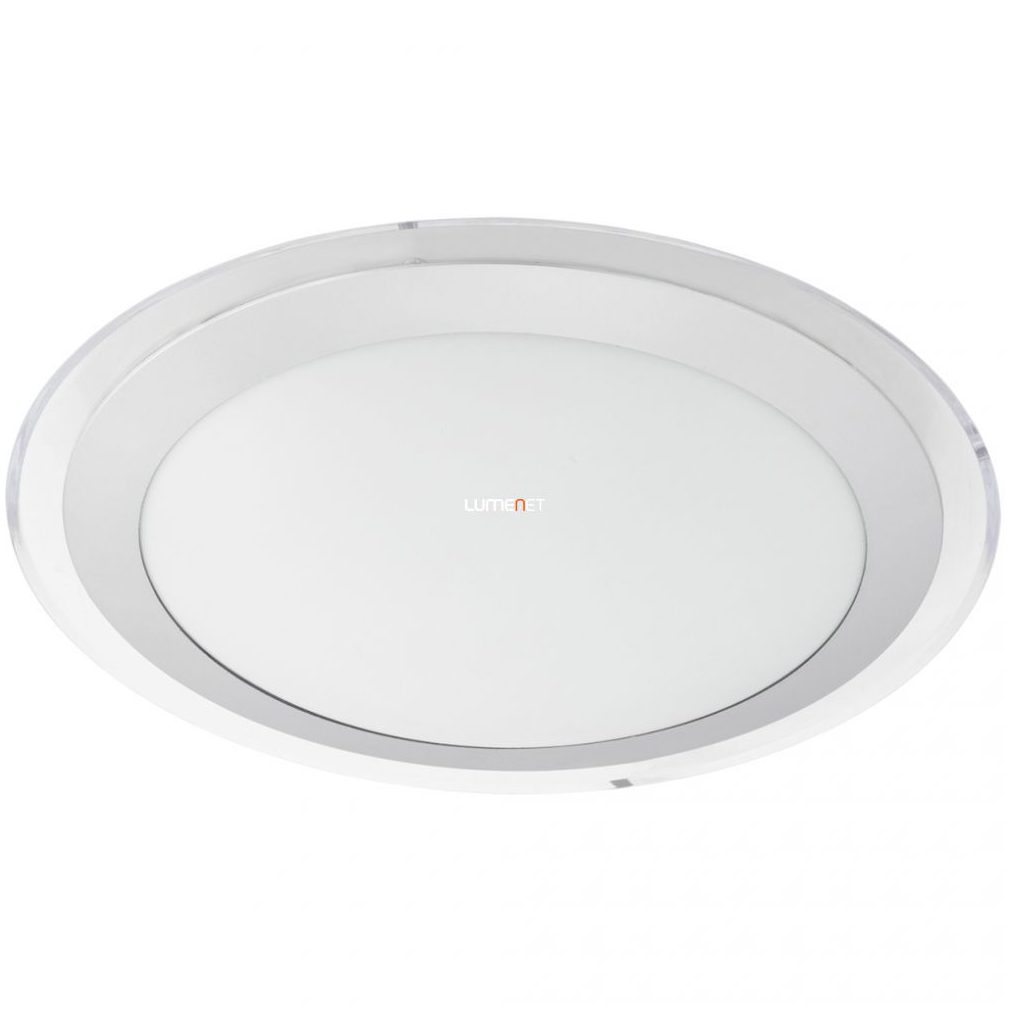Lampă LED de tavan 18 W, alb cald, alb-argintiu - Competa Eglo 95677