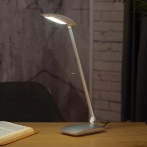   Lampă LED de birou, culoare argintiu, 50 cm - Cajero Eglo 95694, 4000 K, 700 lm, 4,5 W