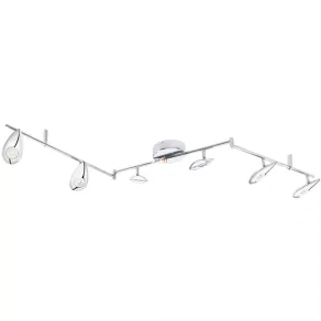 Spot LED 19,8 W, alb cald, argintiu - Pedregal Eglo 95754