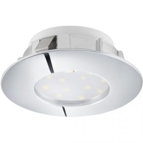   Spot LED încastrat, rotund, 6 W, alb cald, 7,8 cm, cromat - Pineda Eglo 95818
