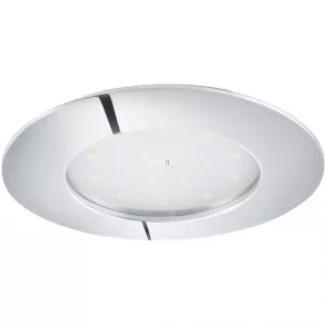   Spot LED încastrat, rotund, 12 W, alb cald, cromat - Pineda Eglo 95888