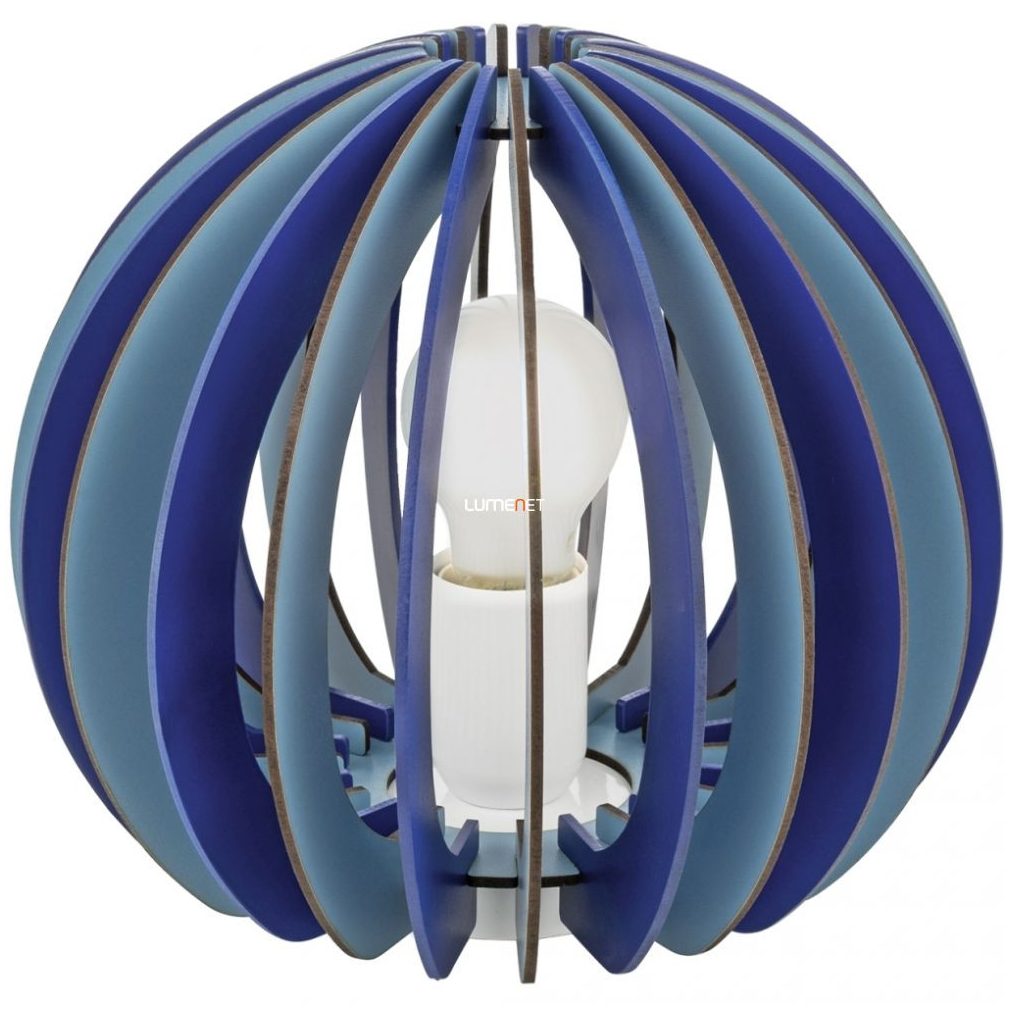Lampa de masă albastră pentru copii, 22 cm - Fabella Eglo 95951, cu soclu 1xE27