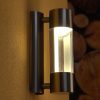 Lampă LED de exterior pentru perete 7,4 W, alb cald, argintiu - Robledo Eglo 96013