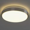 Lampă LED de tavan 22 W, alb cald, 24,5 cm, culoare albă - Competa Eglo 96032