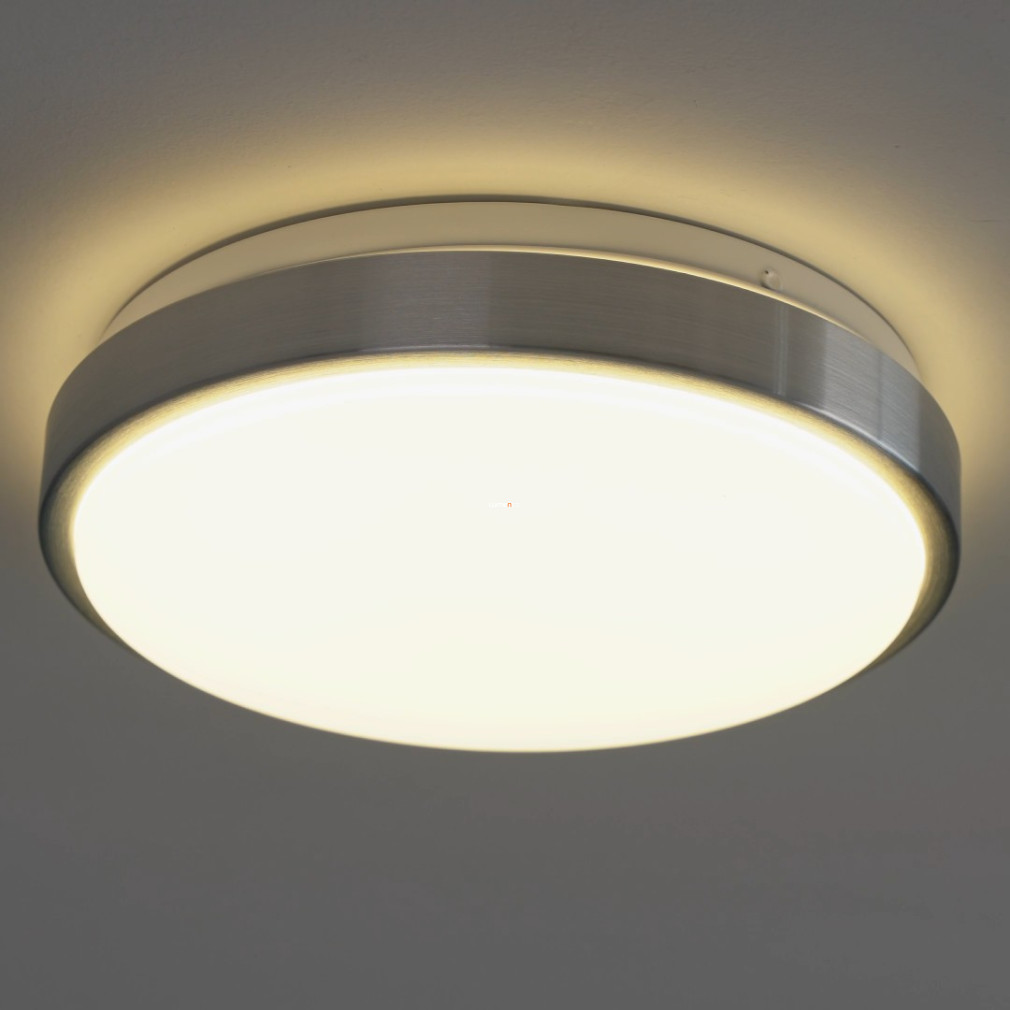 Plafon LED 22 W, alb cald, 24,5 cm, alb (Competa)