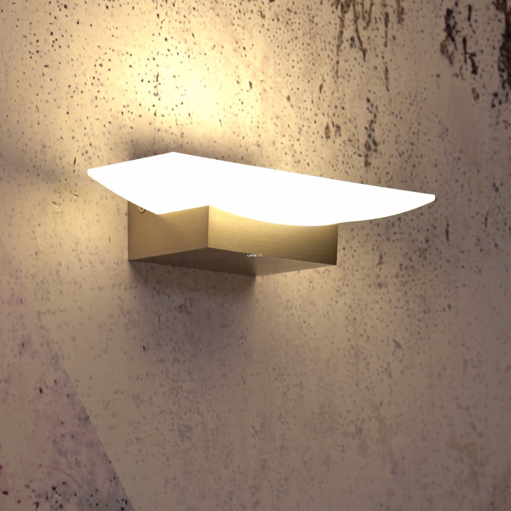 Lampa LED de perete 5,6 W, alb cald, alb-argintiu - Metrass Eglo 96038