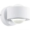 Lampă LED de perete 5 W, alb cald, culoare albă - Ono Eglo 96048
