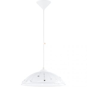 Lampă suspendată, albă - Vetro Eglo 96073
