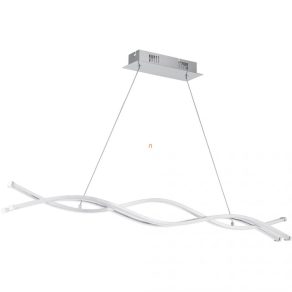   Lampă LED suspendată 39 W, alb cald, culoare alb-argintiu - Lasana Eglo 96102
