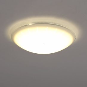   Lampă LED pentru tavan cu model Sunbeam, 11 W, alb cald, 31,5 cm, culoare albă - Margitta Eglo 96111