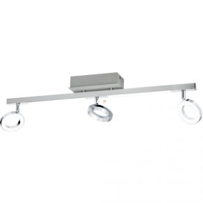   Spot LED 16,2 W, alb cald, culoare alb-argintiu - Cardillio Eglo 96181
