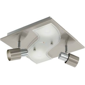   Lampă LED de tavan, sursă de lumină înlocuibilă, culoare alb-nichel - Dirus Eglo 96398