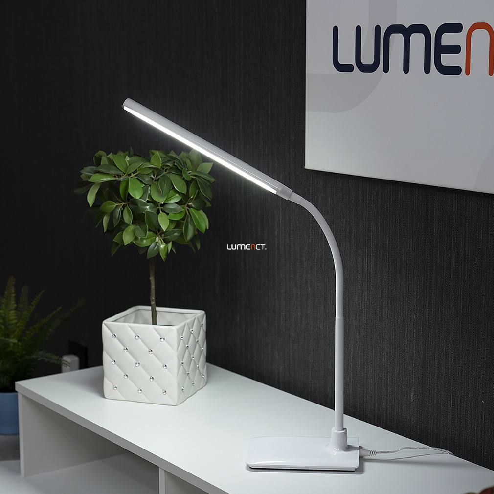 Lampa LED de birou cu comutator tactil, 32 cm - Laroa Eglo 96435, 4000 K, 600 lm, 4,5 W