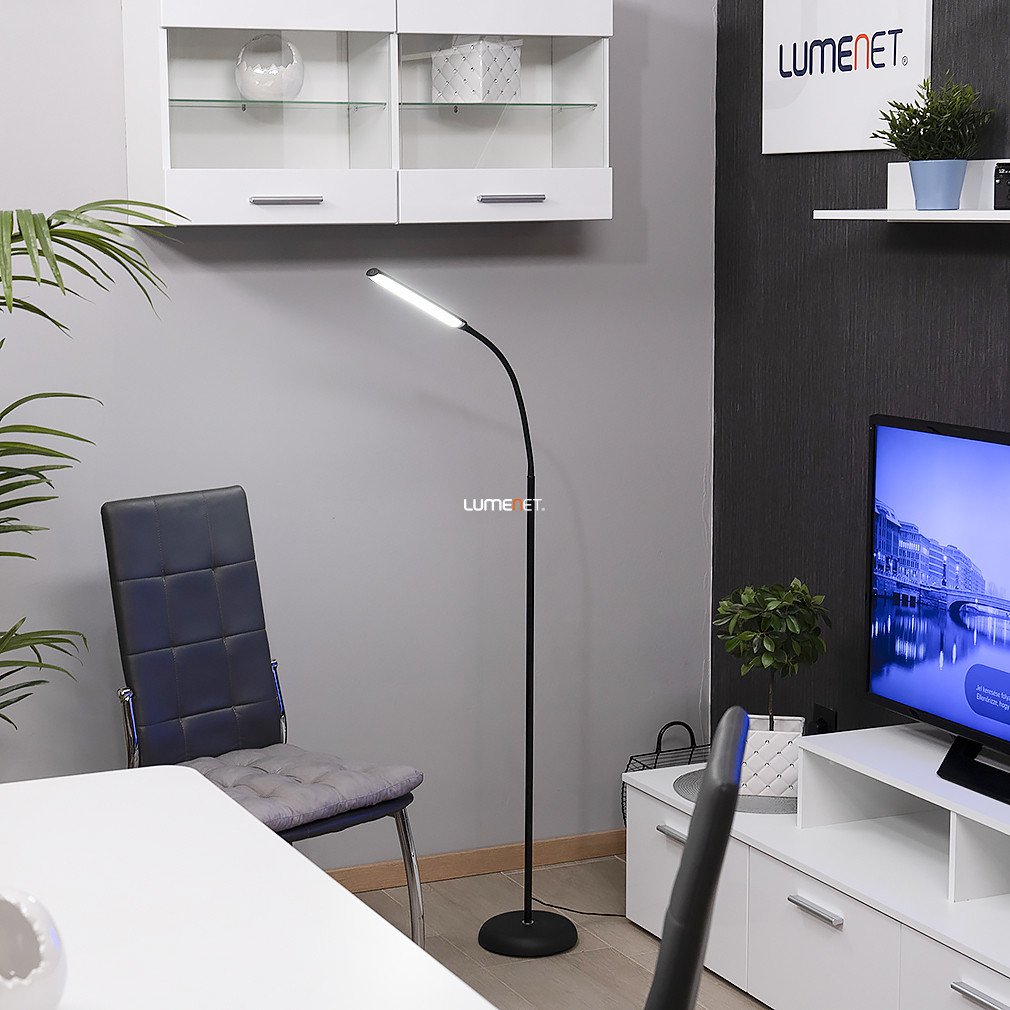 Lampa de podea cu LED reglabilă cu întrerupător și intensitate reglabilă, 130 cm - Laroa Eglo 96439, 4000 K, 400 lm, 4,5 W