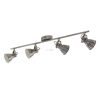 Lampă spot cu patru socluri, culoare nichel - Seras Eglo 96555