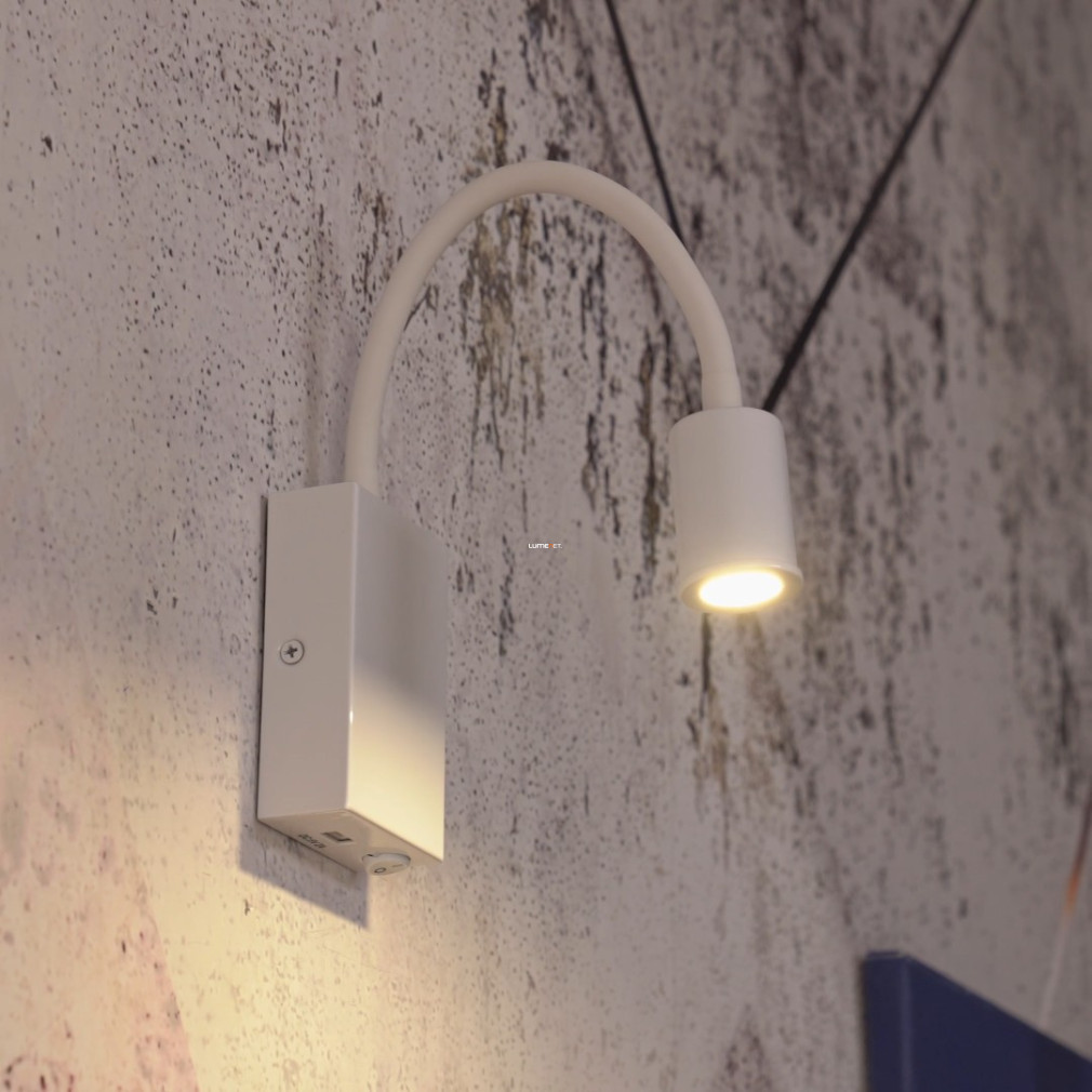Lampa LED de perete 3,8 W, alb cald, alb - Tazzoli Eglo 96566