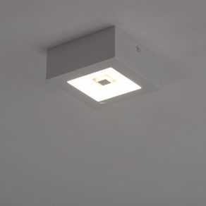   Lampă LED de tavan 6,3 W, alb cald, culoare albă - Ferreros Eglo 96791