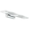 Lampă LED pentru oglinda din baie 13,5 W, alb cald, 45 cm, crom-opal - Cabus Eglo 96937
