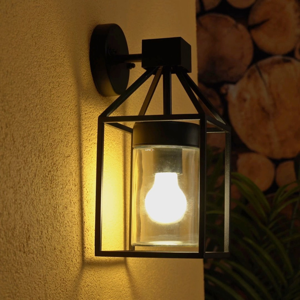 Lampa de perete pentru exterior, negru - Trecate Eglo 97296