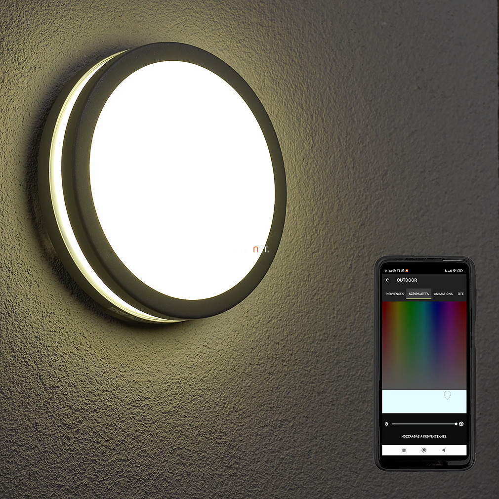 Lampă LED inteligentă pentru exterior, 26 cm - Locana-C Eglo 97299