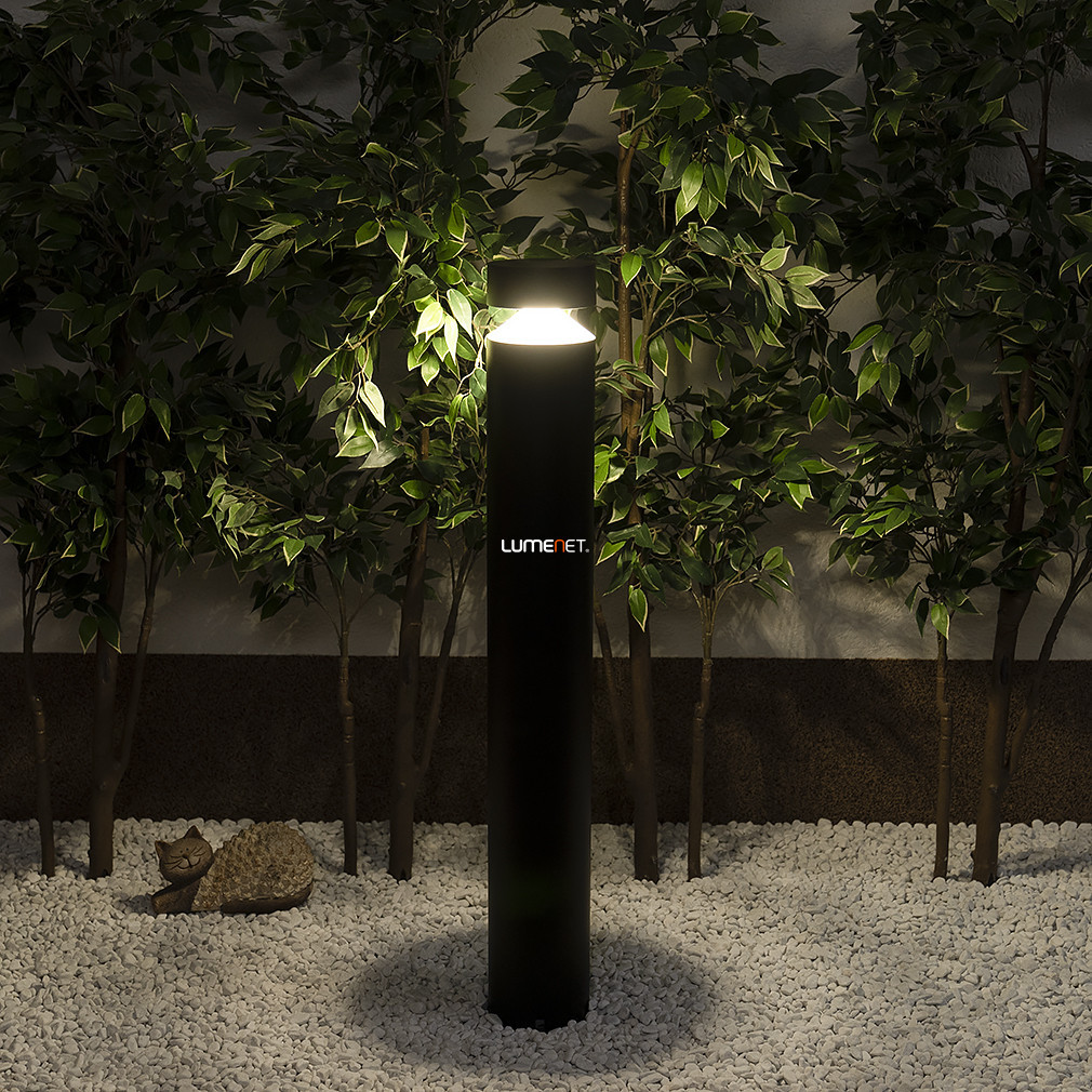 Lampa de exterior LED negru, cu lumină circulară - Melzo Eglo 97304