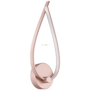   Lampă LED de perete 11 W, alb cald, culoare roz auriu-alb - Palozza Eglo 97363