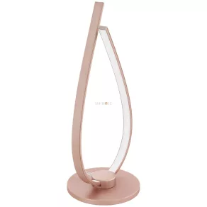   Lampă de masă cu LED roz-auriu, formă de picătură, 38 cm – Palozza Eglo 97364, 3000 K, 1600 lm, 14 W