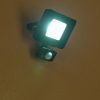 Spot LED cu senzor de mișcare 21 W, lumină albă rece, negru - Faedo Eglo 97461