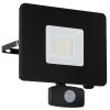 Spot LED cu activare prin mișcare 31 W, lumină albă rece, negru - Faedo Eglo 97462