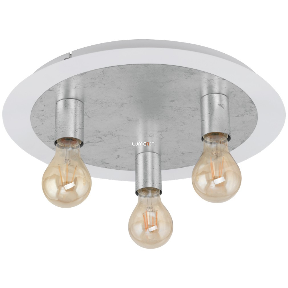 Lampa de tavan cu trei becuri, alb-argintiu - Passano Eglo 97495