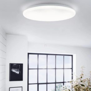   Lampă LED de tavan cu telecomandă 40 W, alb rece-cald, culoare albă - Giron Eglo 97526