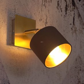 Lampă spot, culoare maro-auriu - Valbiano Eglo 97536