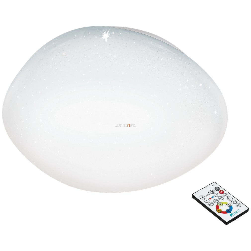 Lampa LED de tavan cu telecomandă 34 W, alb rece-cald, culoare albă - Sileras Eglo 97578