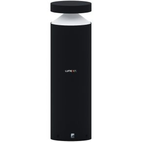   Lampă de podea LED pentru exterior 11 W, alb cald, 45 cm, alb și negru - Melzo Eglo 97632