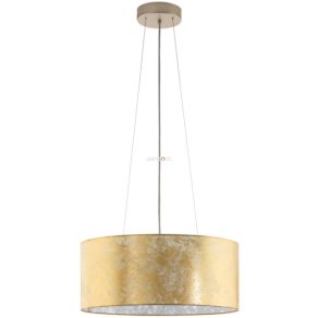   Lampă suspendată cu trei socluri, efect auriu antic - Viserbella Eglo 97644