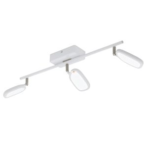   Spot LED cu intensitate reglabilă 15 W, alb rece-cald, culoare albă - Palombare RGBW Eglo 97693