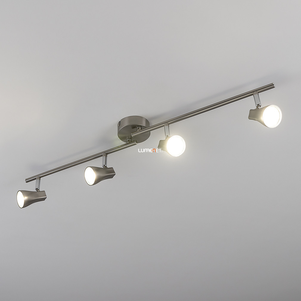 Lampă spot LED în culoarea nichelului, 70 cm (Tiberio 1)