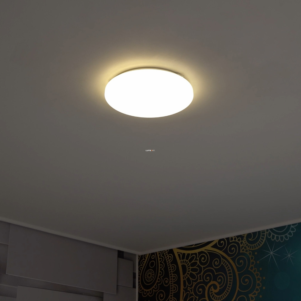 Lampă LED pentru tavan cu efect de sclipici, 17,3 W, alb cald, alb - Frania Eglo 97878