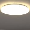 Lampă LED pentru tavan cu efect strălucitor, 33,5 W, alb cald, culoare albă - Frania Eglo 97879