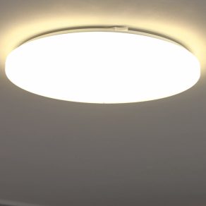   Lampă LED pentru tavan cu efect strălucitor, 33,5 W, alb cald, culoare albă - Frania Eglo 97879