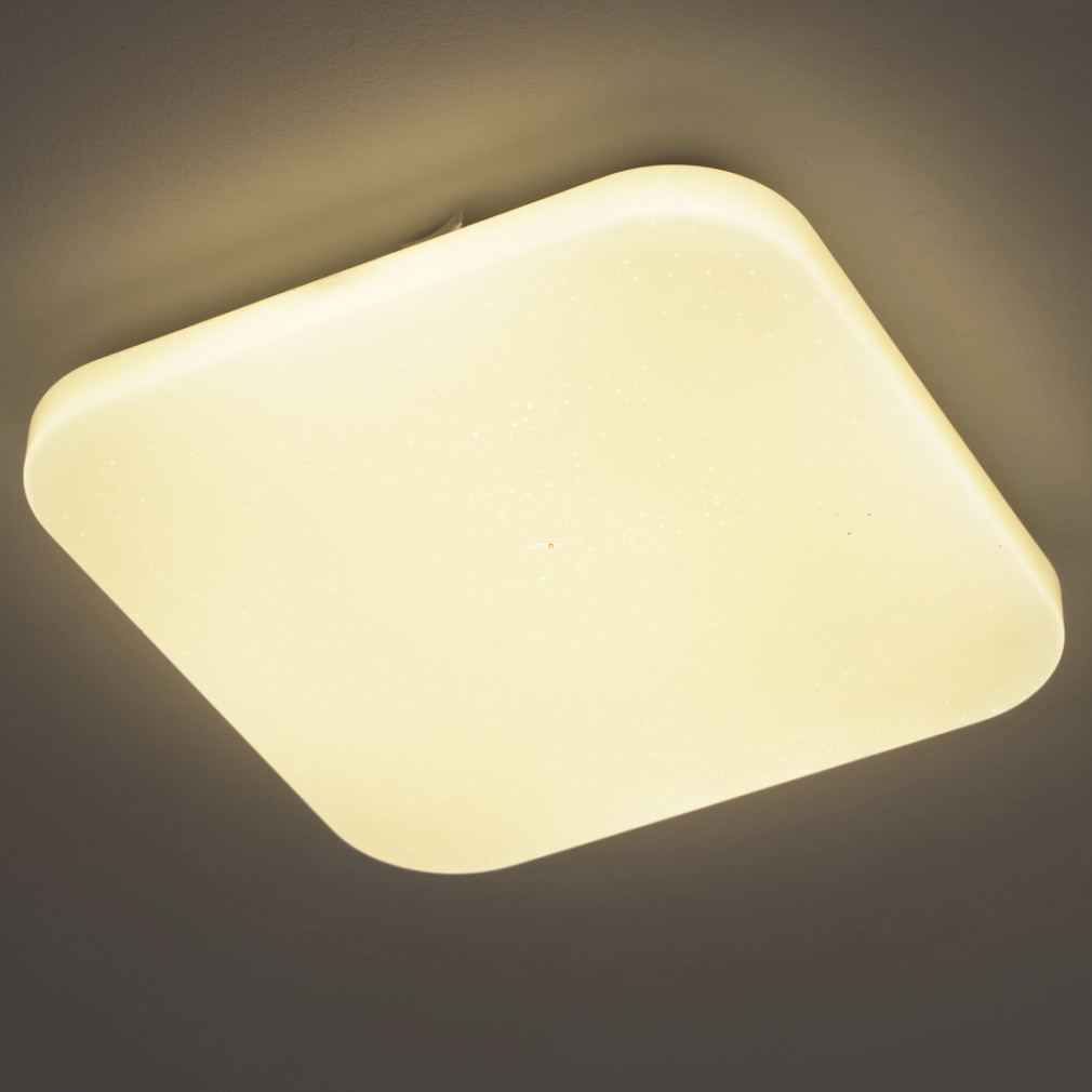 Lampa LED de tavan cu efect de sclipici, 11,5 W, alb cald, alb - Frania Eglo 97881