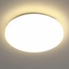 Lampă LED de tavan pentru baie 14,6 W, alb cald, culoare albă - Frania Eglo 97884