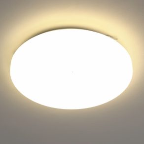   Lampă LED de tavan pentru baie 14,6 W, alb cald, culoare albă - Frania Eglo 97884
