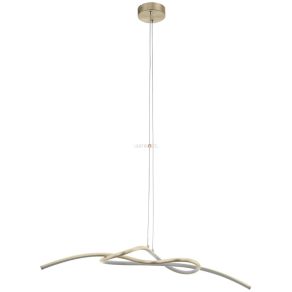   Lampă LED suspendată 16 W, alb cald, culoare nichel - Novafeltria Eglo 97938