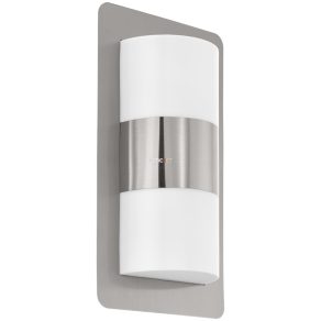 Aplică de exterior, argintiu-alb - Cistierna Eglo 98085