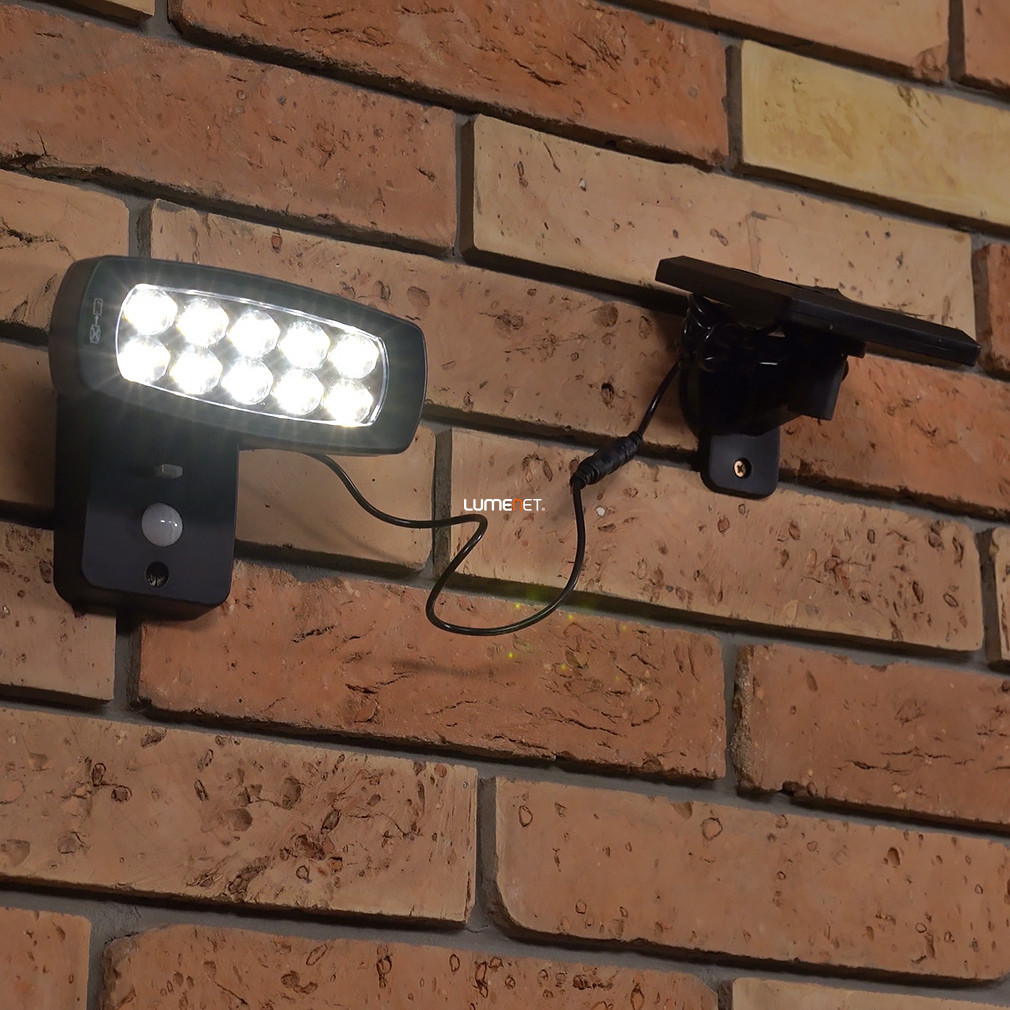 Reflector LED cu panouri solare, lumină albă caldă - Palizzi Eglo 98187