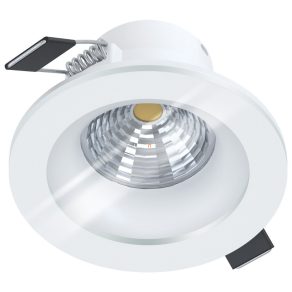   Spot LED încastrat, rotund, 6 W, alb cald, alb - Salabate Eglo 98238