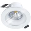 Spot LED încastrat, rotund 6 W, alb rece, alb - Salabate Eglo 98241
