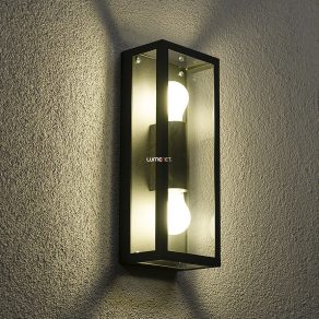   Lampă de perete din sticlă pentru exterior, 38 cm - Alamonte Eglo 98273