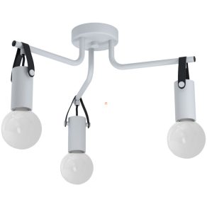   Lampă de tavan cu trei socluri, culoare alb-gri - Apricale Eglo 98281
